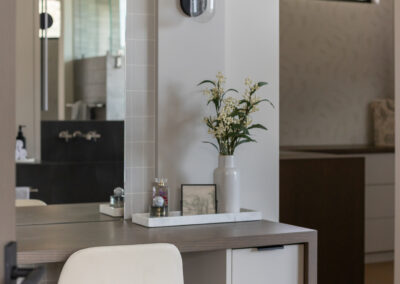 Master Bathroom Makeup Desk